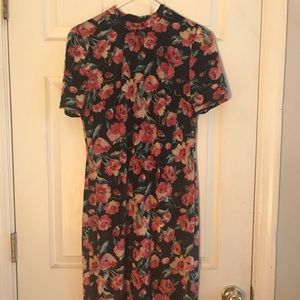 No. 6 velvet dress, mock turtleneck